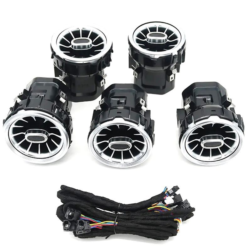 Lighting Decor Inc - A13Z-Car Front LED Air Outlet Vents