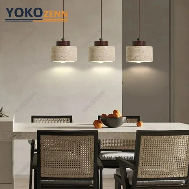 Japanese Lighting Decor - Japanese Modern Designer Wabi-Sabi Bedroom Bedside