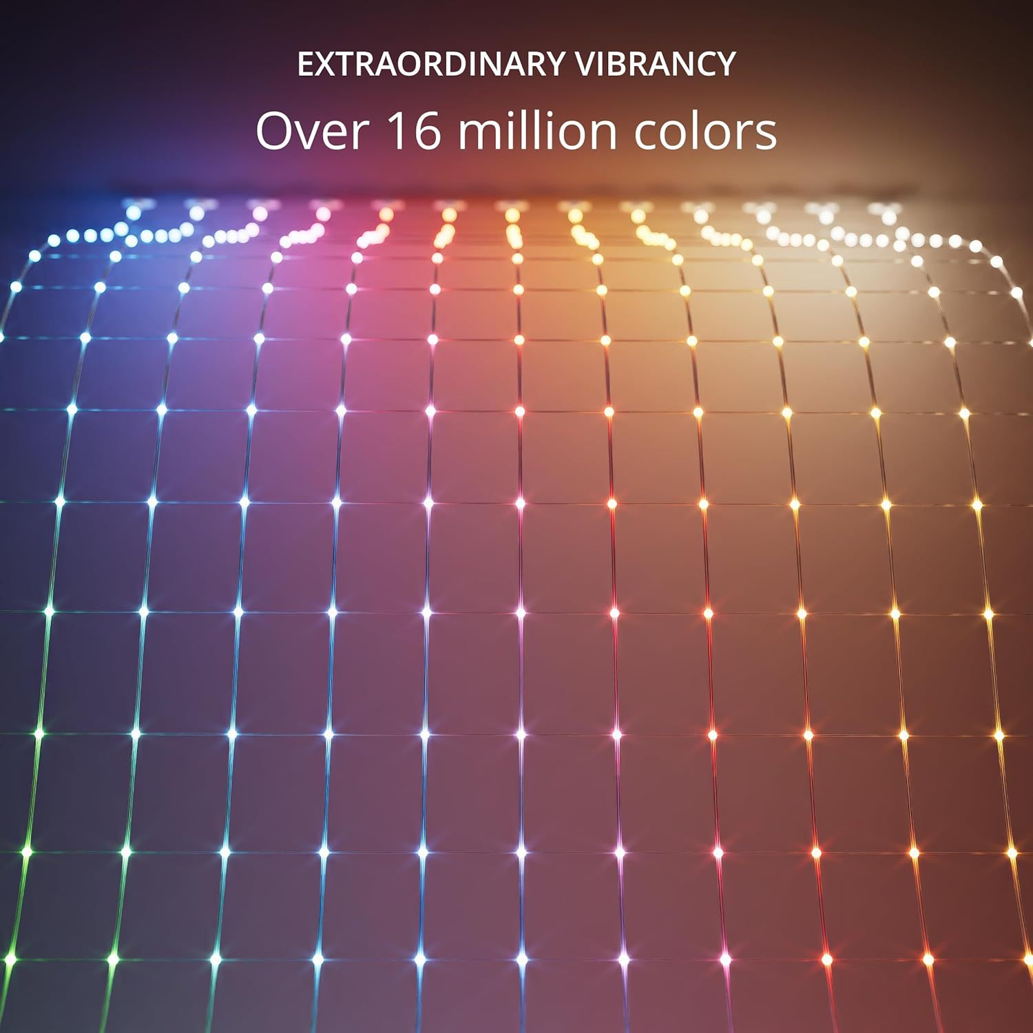 Fairy Light Curtain - LED Net Mesh Fairy Curtain Lights