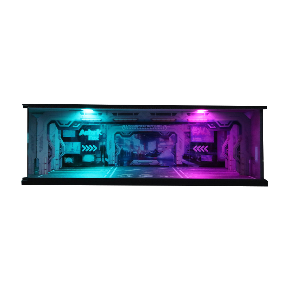 1:64 Scale Underground Garage  - Garage Lighting Decor reseña y precio