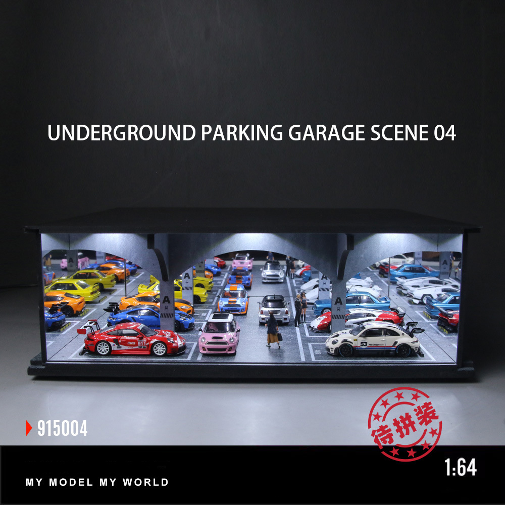 1:64 Scale Underground Garage  - Garage Lighting Decor reseña y precio