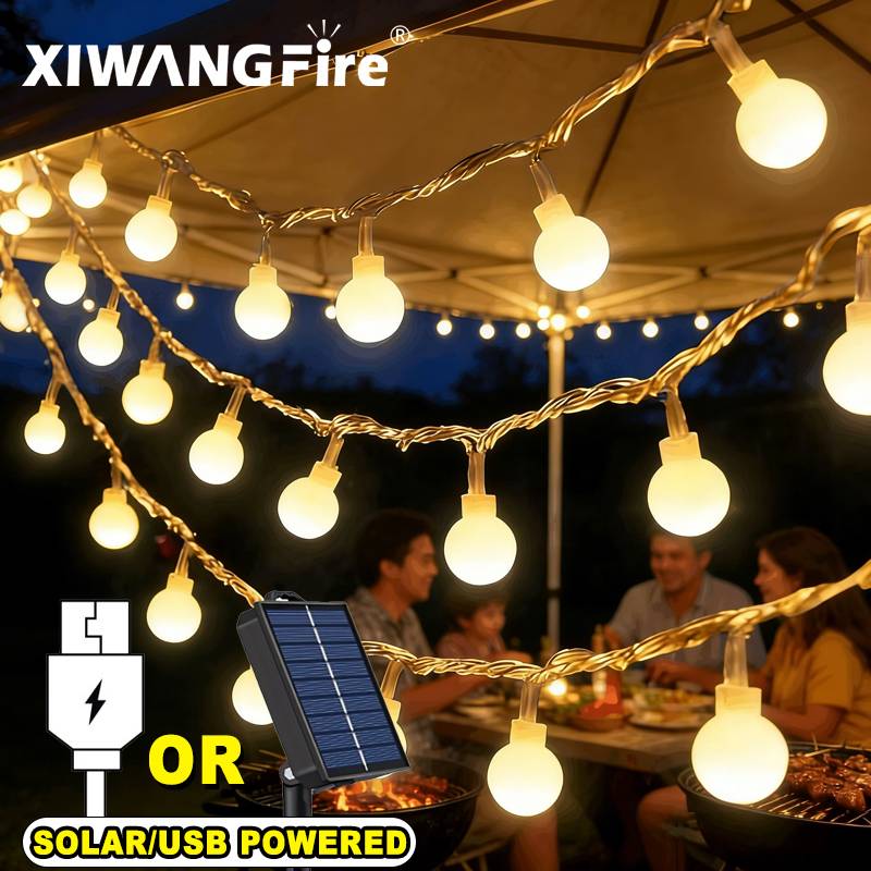 3-10M Solar/USB/Battery String - Lighting Decoration Outdoor reseña y precio