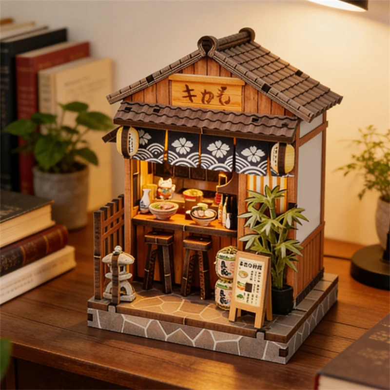 2026 DIY Wooden Mini Casa Japa - Japanese Lighting Decor reseña y precio
