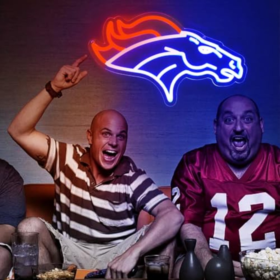 Football Neon Sign for Wall De - Garage Lighting Decor reseña y precio