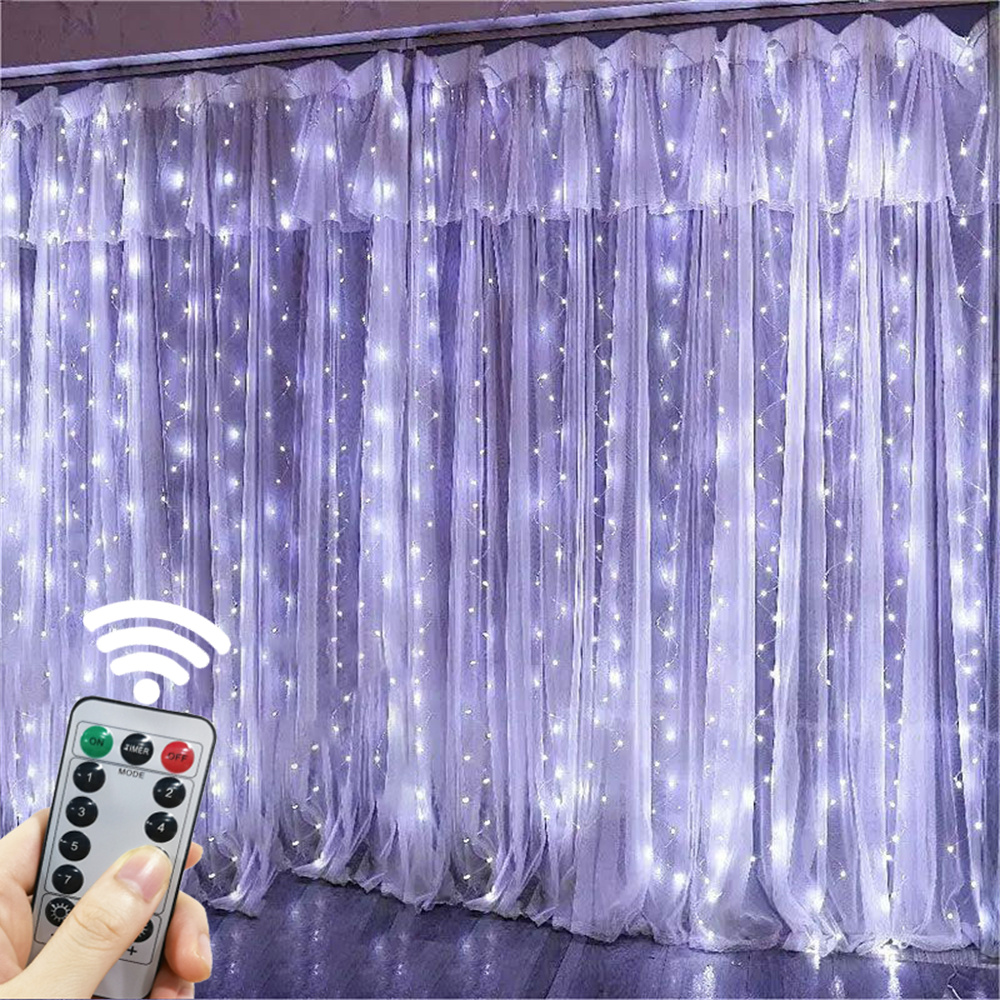 LED Fairy Party Curtain Garlan - Fairy Light Curtain reseña y precio