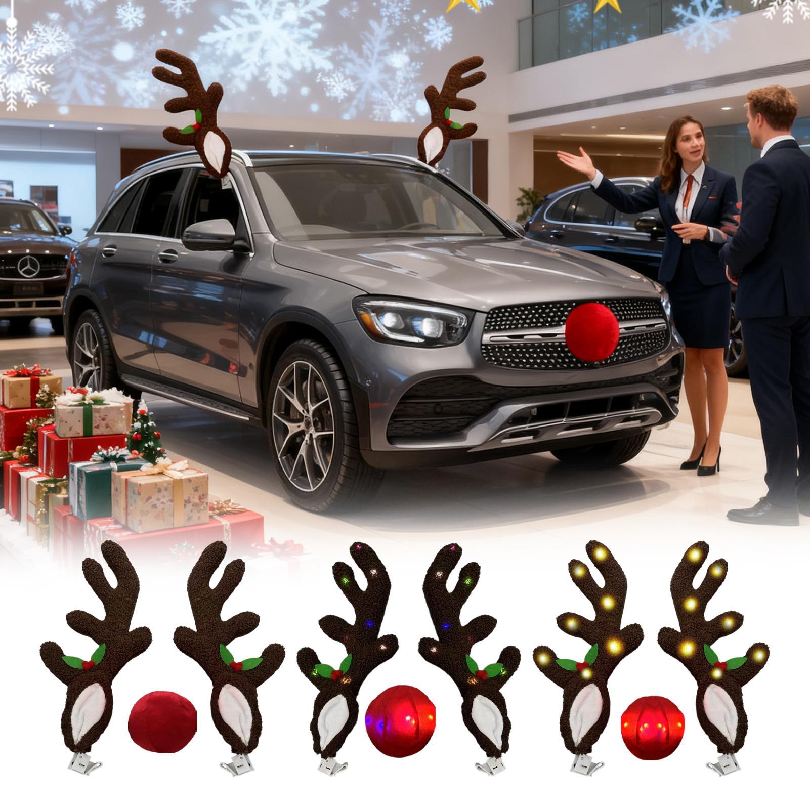 Christmas Car Decor Light Up R - Up Lighting Decor reseña y precio