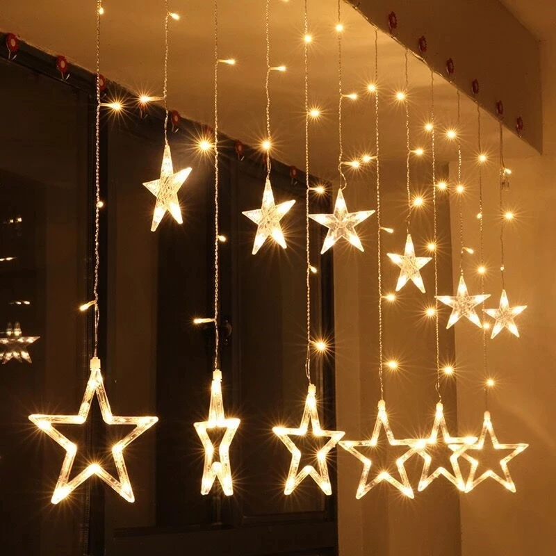Romantic Fairy LED Curtain Sta - Fairy Light Curtain reseña y precio