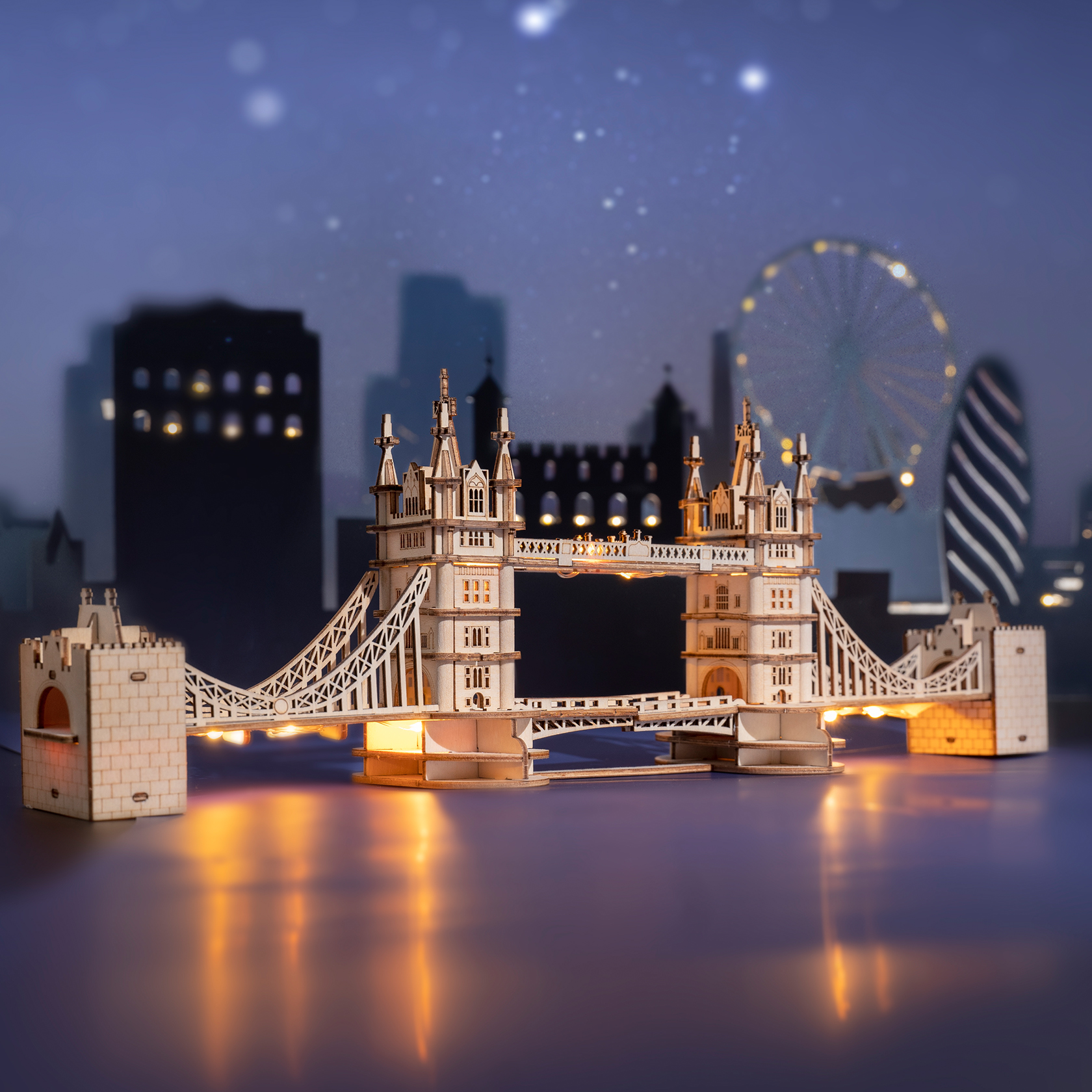 Rolife DIY Wooden 3D Puzzle To - Lighting Decor Woodbridge reseña y precio