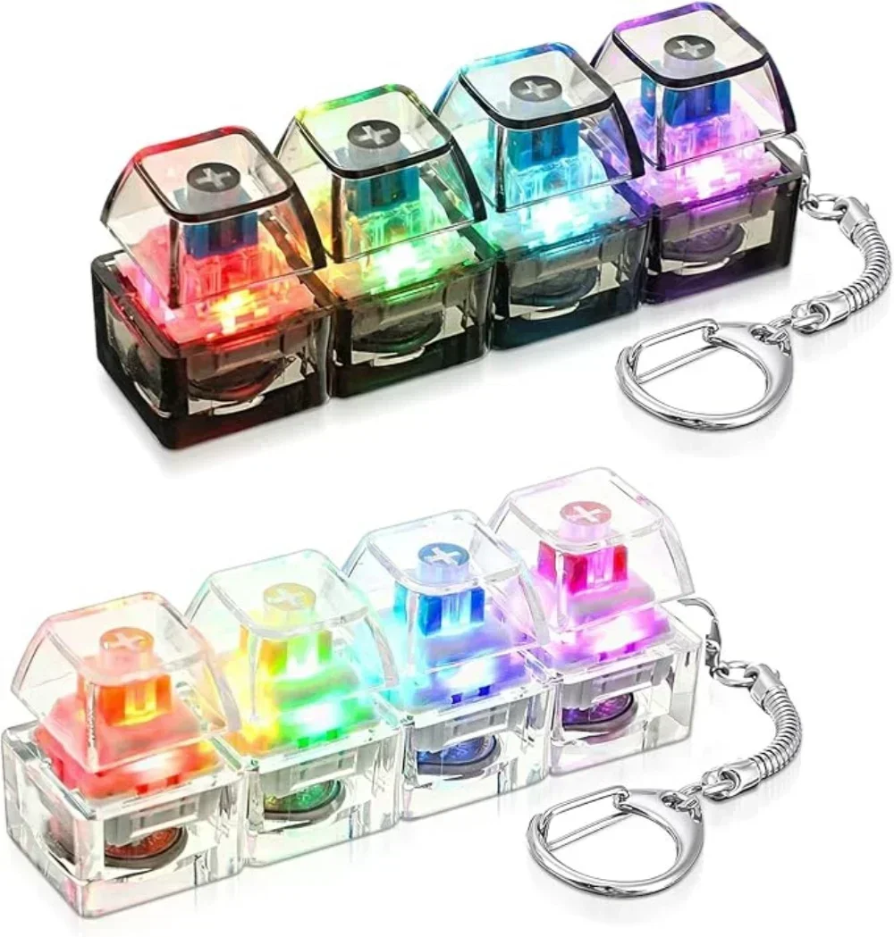 LED Light-Up Keychain Keyboard - Up Lighting Decor reseña y precio