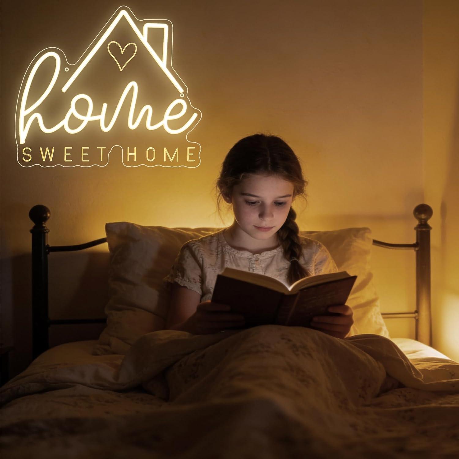Sweet Home Neon Sign USB Dimma - Lighting Decor House reseña y precio