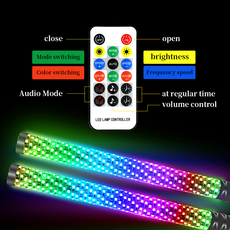 2FT RGB Flagpole Light LED Whi - Decor Kart Lighting reseña y precio