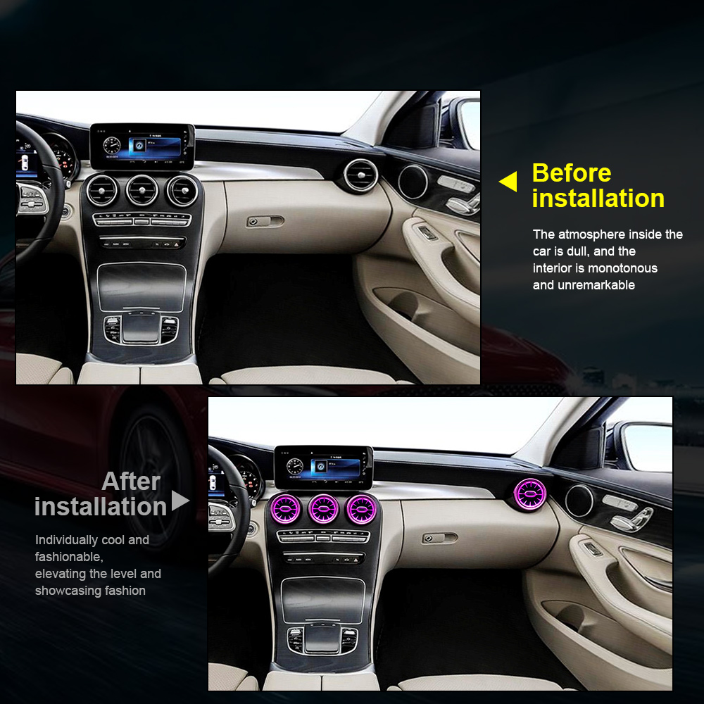 For Mercedes Benz W205 C-Class - Lighting Decor Inc reseña y precio