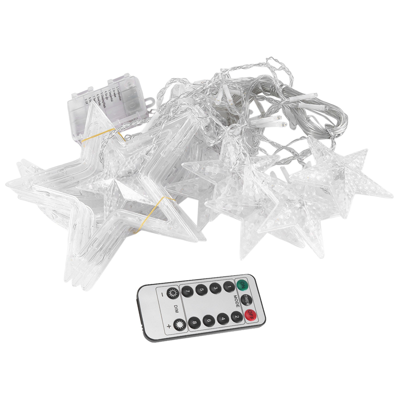 H-W 1 Piece Star Moon LED Fair - Fairy Light Curtain reseña y precio