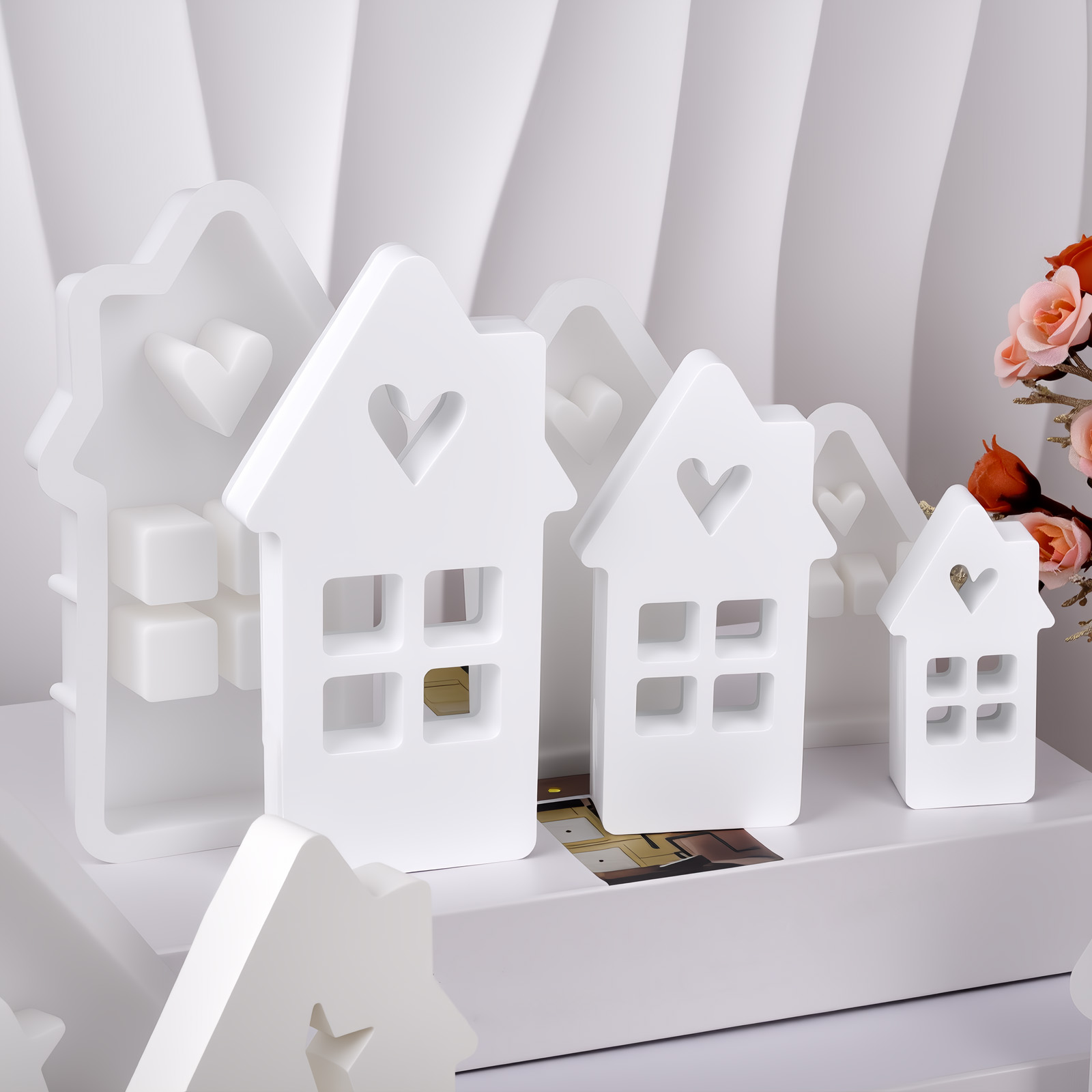 Star Heart House Silicone Mold - Lighting Decor House reseña y precio