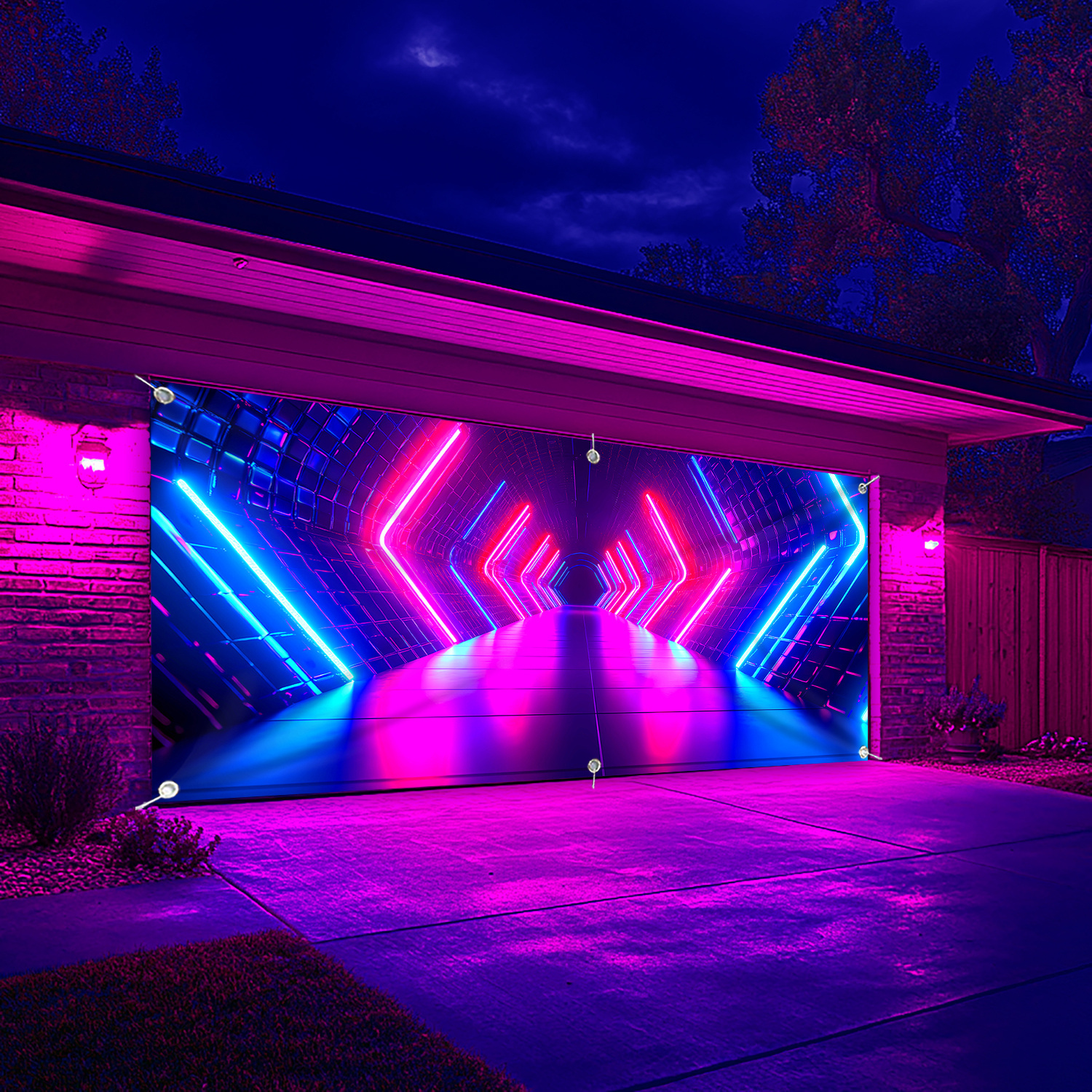 1 PC Creative Future Time Tunn - Garage Lighting Decor reseña y precio