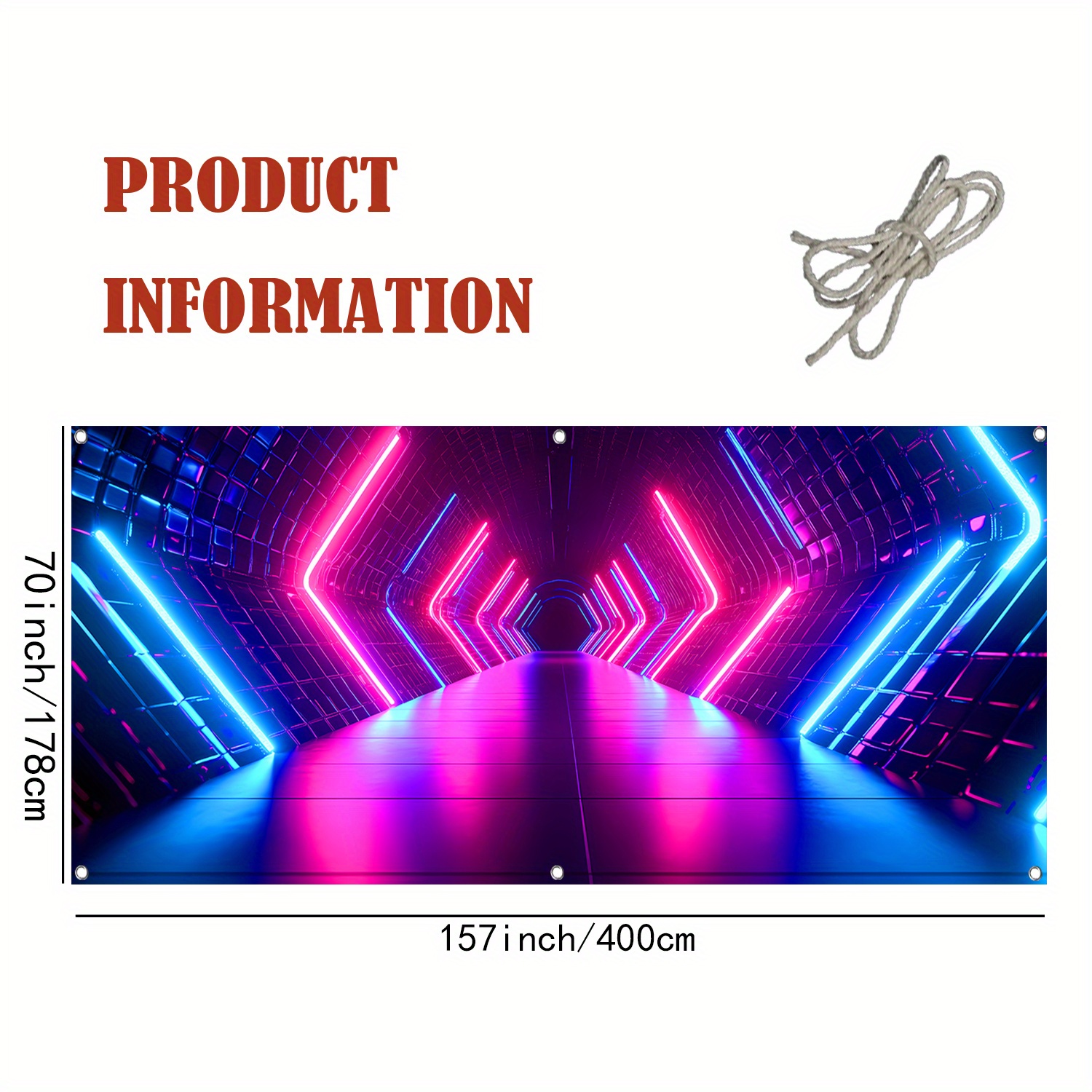 1 PC Creative Future Time Tunn - Garage Lighting Decor reseña y precio