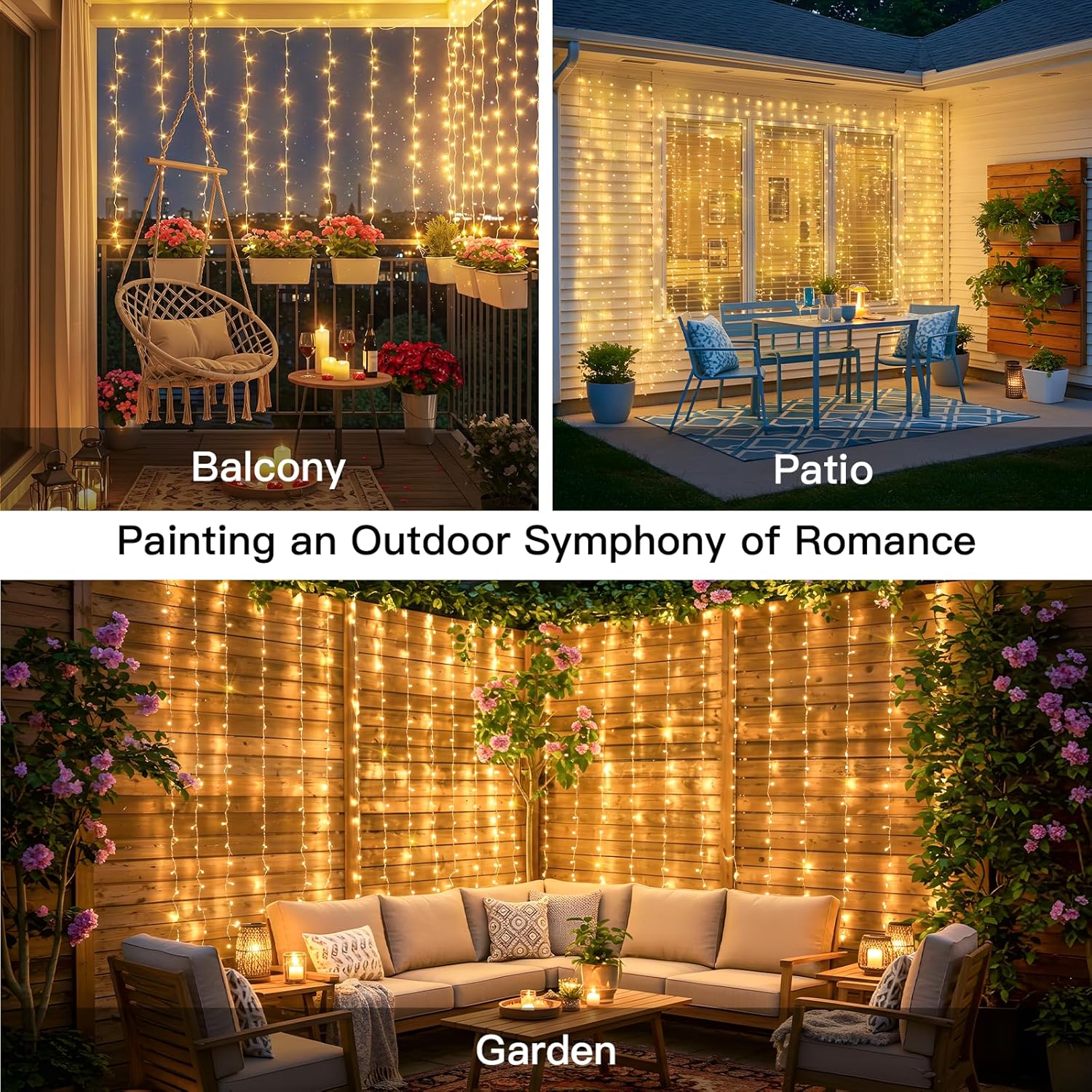 Curtain Lights For Bedroom 200 - Fairy Light Curtain reseña y precio