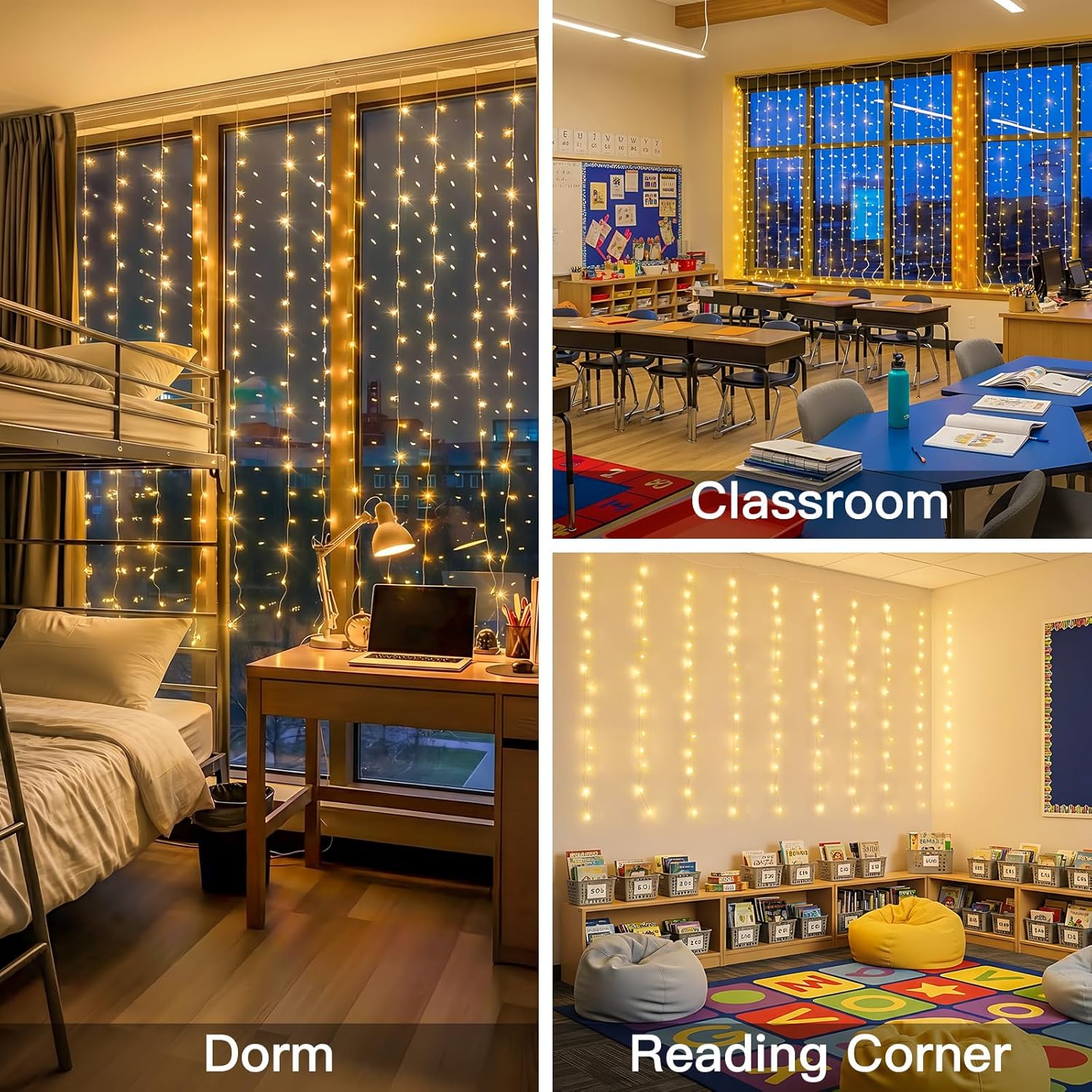 Curtain Lights For Bedroom 200 - Fairy Light Curtain reseña y precio