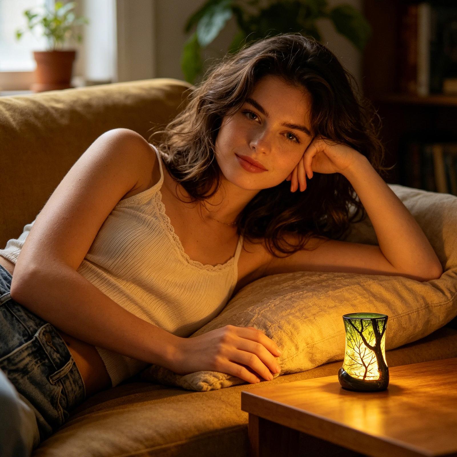 Bedside Table Lamp Forest Nigh - Home Lighting & Decor St Catharines On reseña y precio