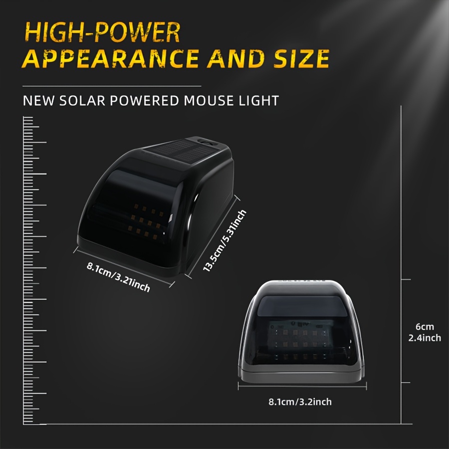 Portable Solar LED Smoke Roof  - Up Lighting Decor reseña y precio