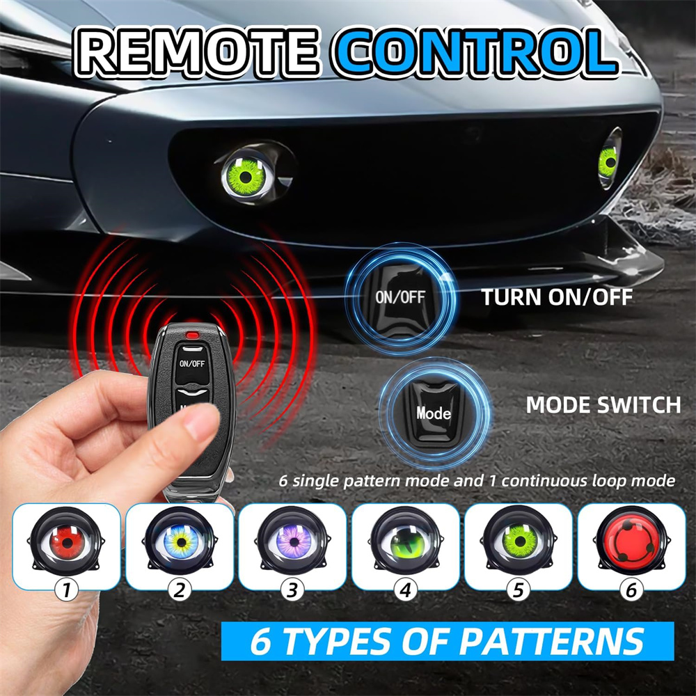  6-Mode Led Dynamic Devil Eye - Decor Lighting & Decor Fires reseña y precio