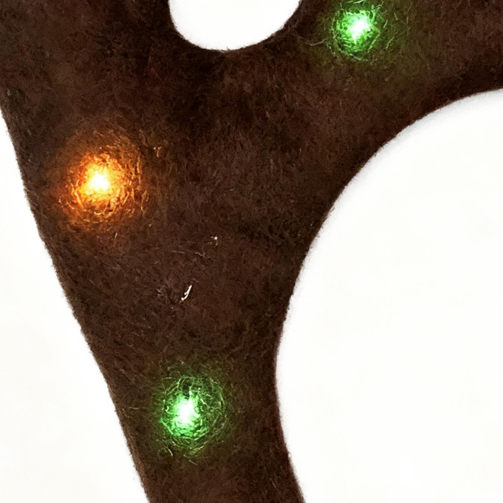 Reindeer Car Decoration Christ - Up Lighting Decor reseña y precio