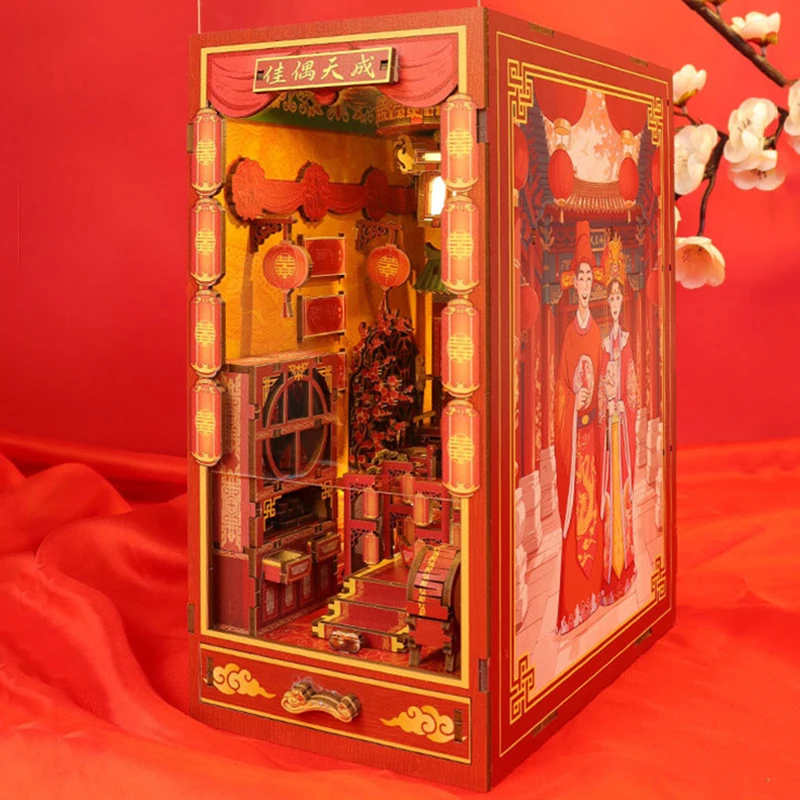 OUZEY DIY Chinese Wedding Wood - Lighting Decor House reseña y precio