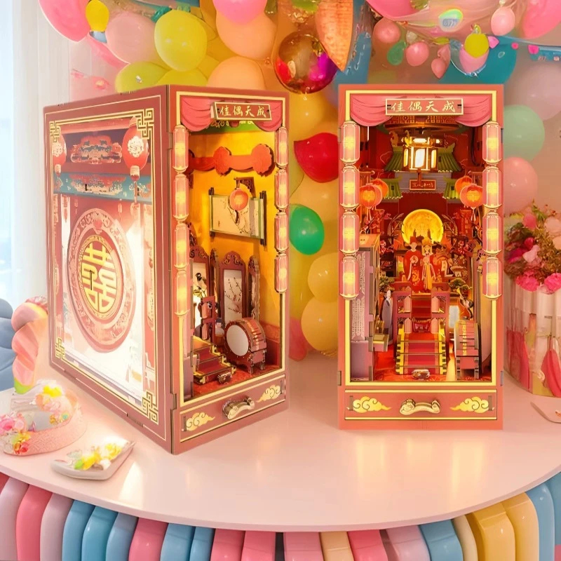 OUZEY DIY Chinese Wedding Wood - Lighting Decor House reseña y precio