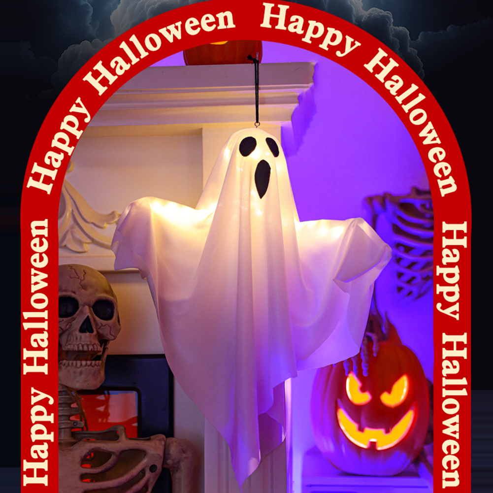Halloween Glowing White Ghost  - Lighting Decor House reseña y precio