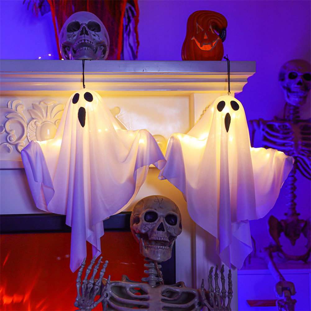 Halloween Glowing White Ghost  - Lighting Decor House reseña y precio