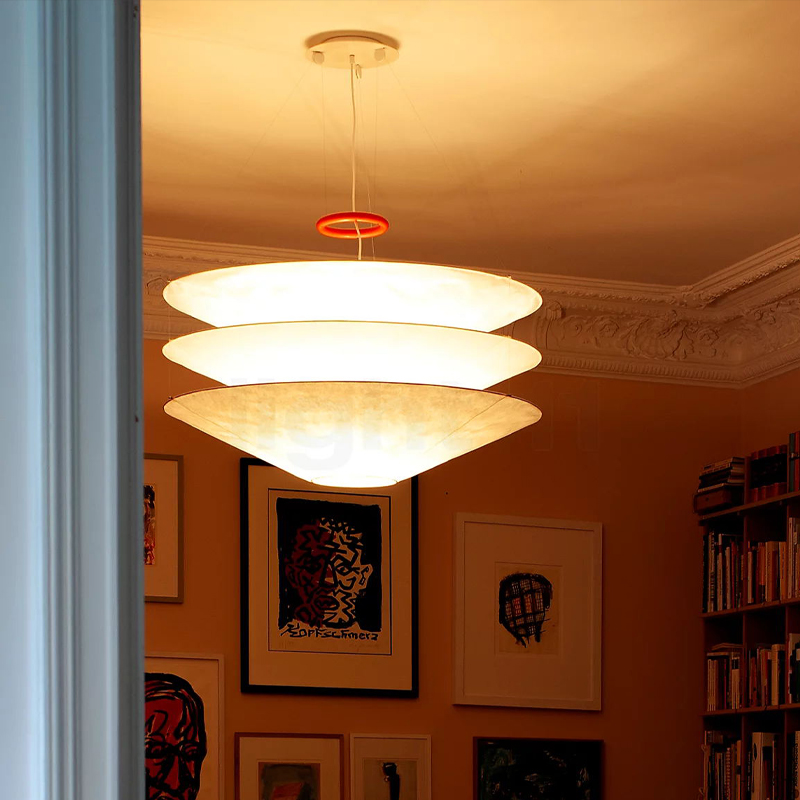 Japanese Dupont Paper Pendant  - Japanese Lighting Decor reseña y precio