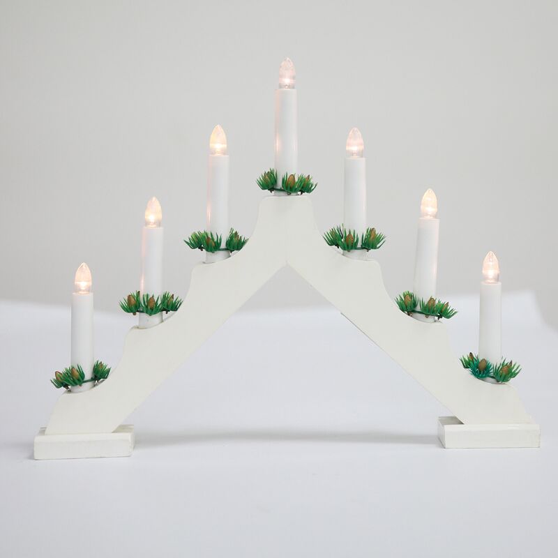 Christmas wooden candle arch l - Lighting Decor Woodbridge reseña y precio