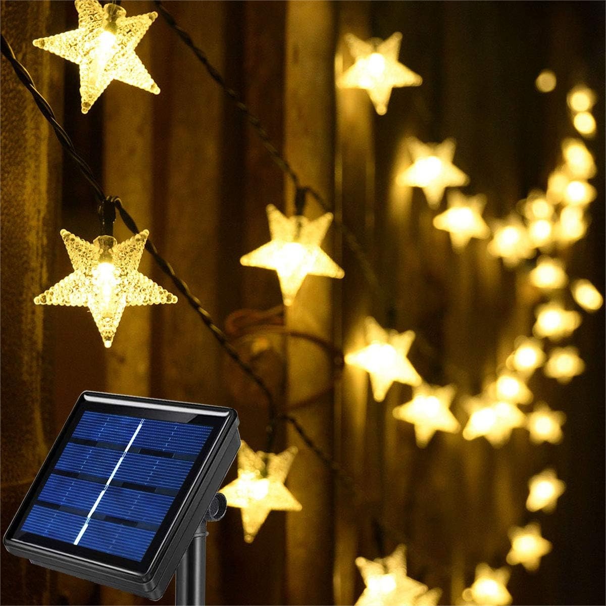 50ft 120 LED Solar Star Fairy  - Lighting Decoration Outdoor reseña y precio