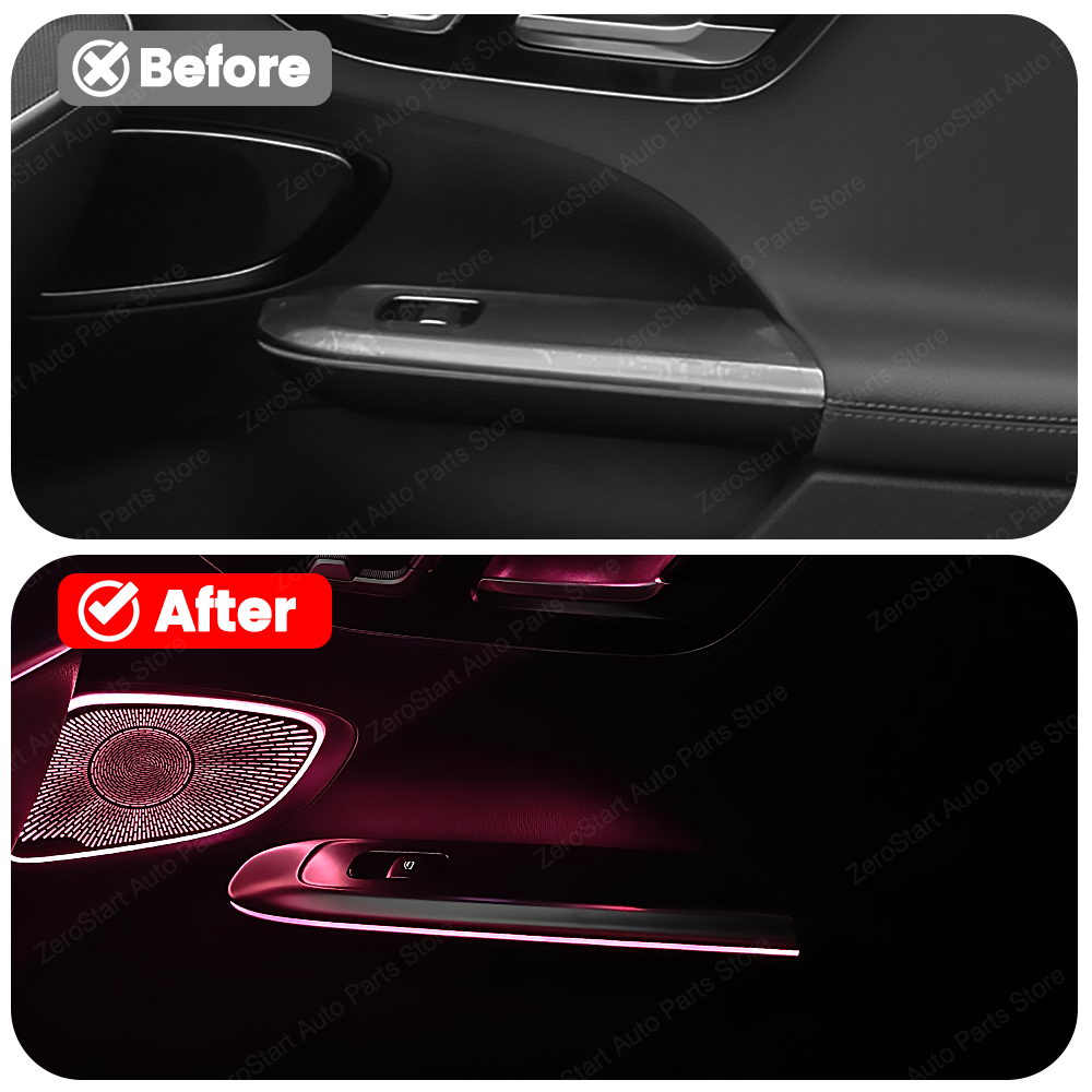 64 Color Car LED For Mercedes  - Lighting Decor Inc reseña y precio
