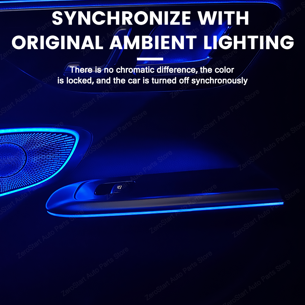 64 Color Car LED For Mercedes  - Lighting Decor Inc reseña y precio