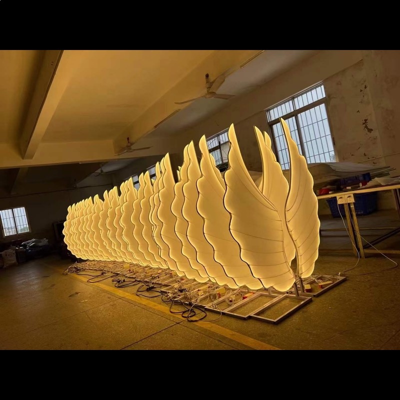 Glowing Angel Wings Light Prop - Lighting Decor Wedding reseña y precio