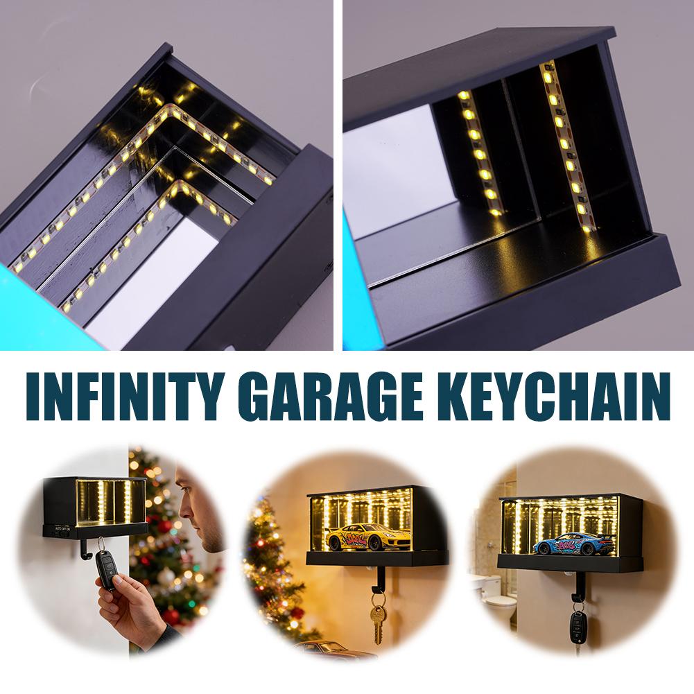 Infinity Garage Keychain With  - Garage Lighting Decor reseña y precio
