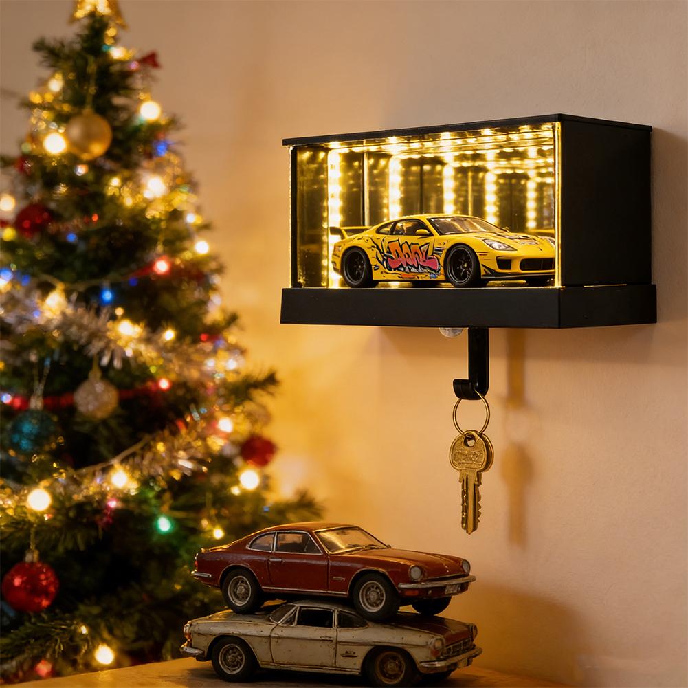 Infinity Garage Keychain With  - Garage Lighting Decor reseña y precio