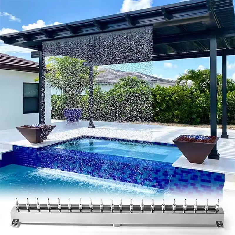 SS304 Rain Curtain Freestandin - Fairy Light Curtain reseña y precio