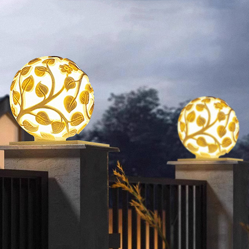 Outdoor column lights solar LE - Lighting Decoration Outdoor reseña y precio