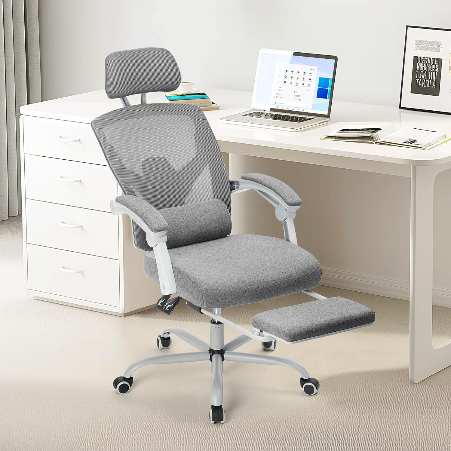 Ergonomic High-Back Mesh Offic - Home Lighting & Decor St Catharines On reseña y precio