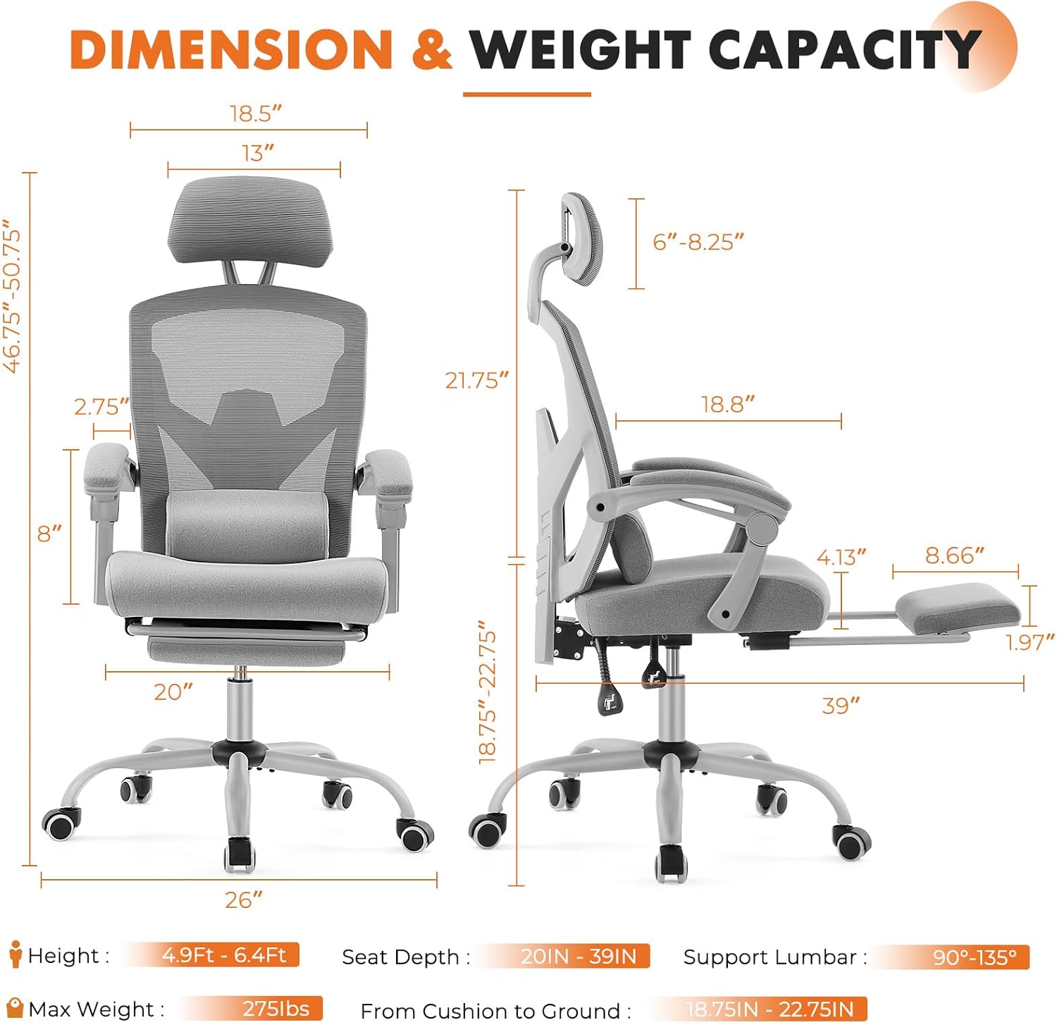 Ergonomic High-Back Mesh Offic - Home Lighting & Decor St Catharines On reseña y precio