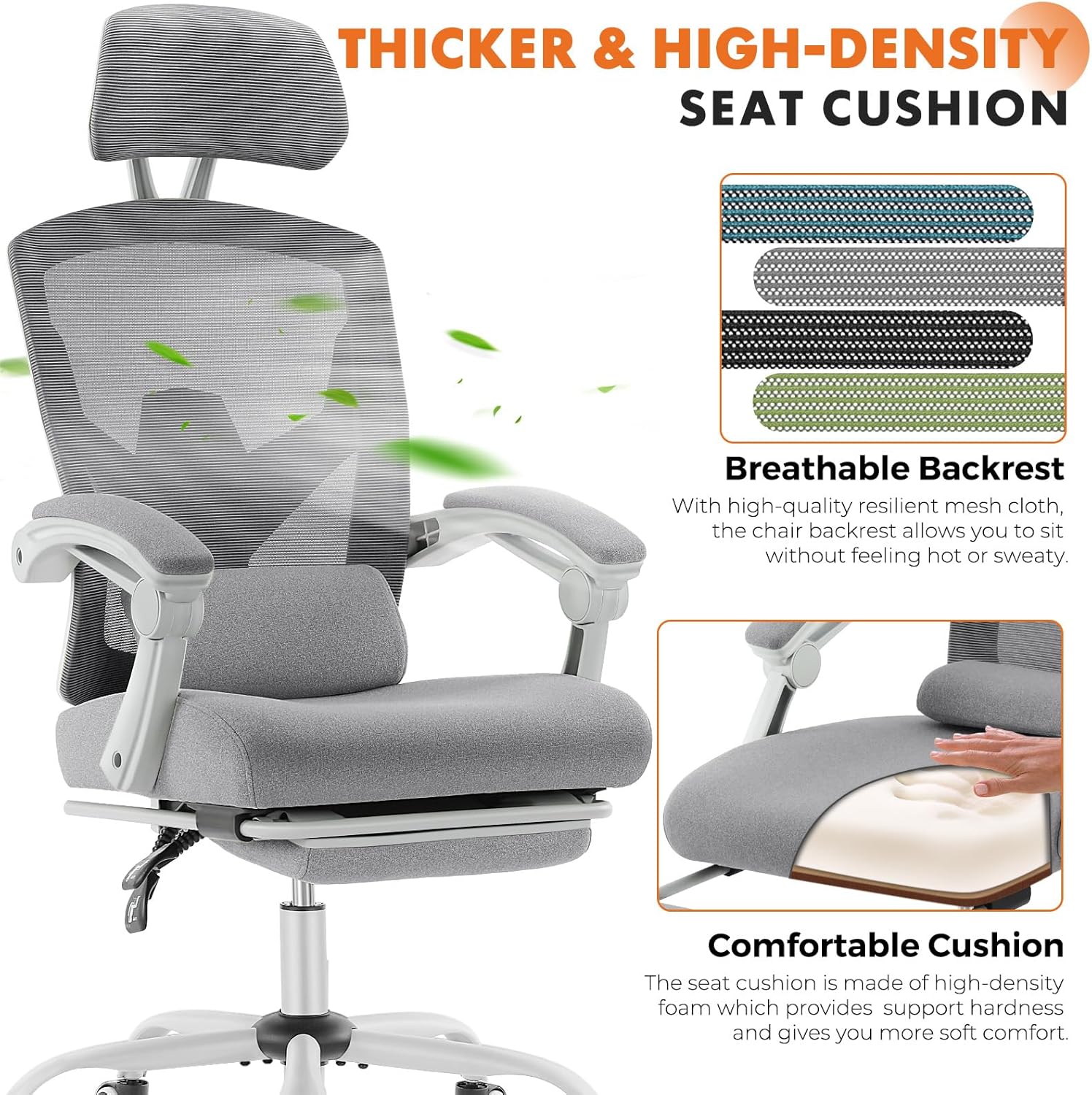 Ergonomic High-Back Mesh Offic - Home Lighting & Decor St Catharines On reseña y precio
