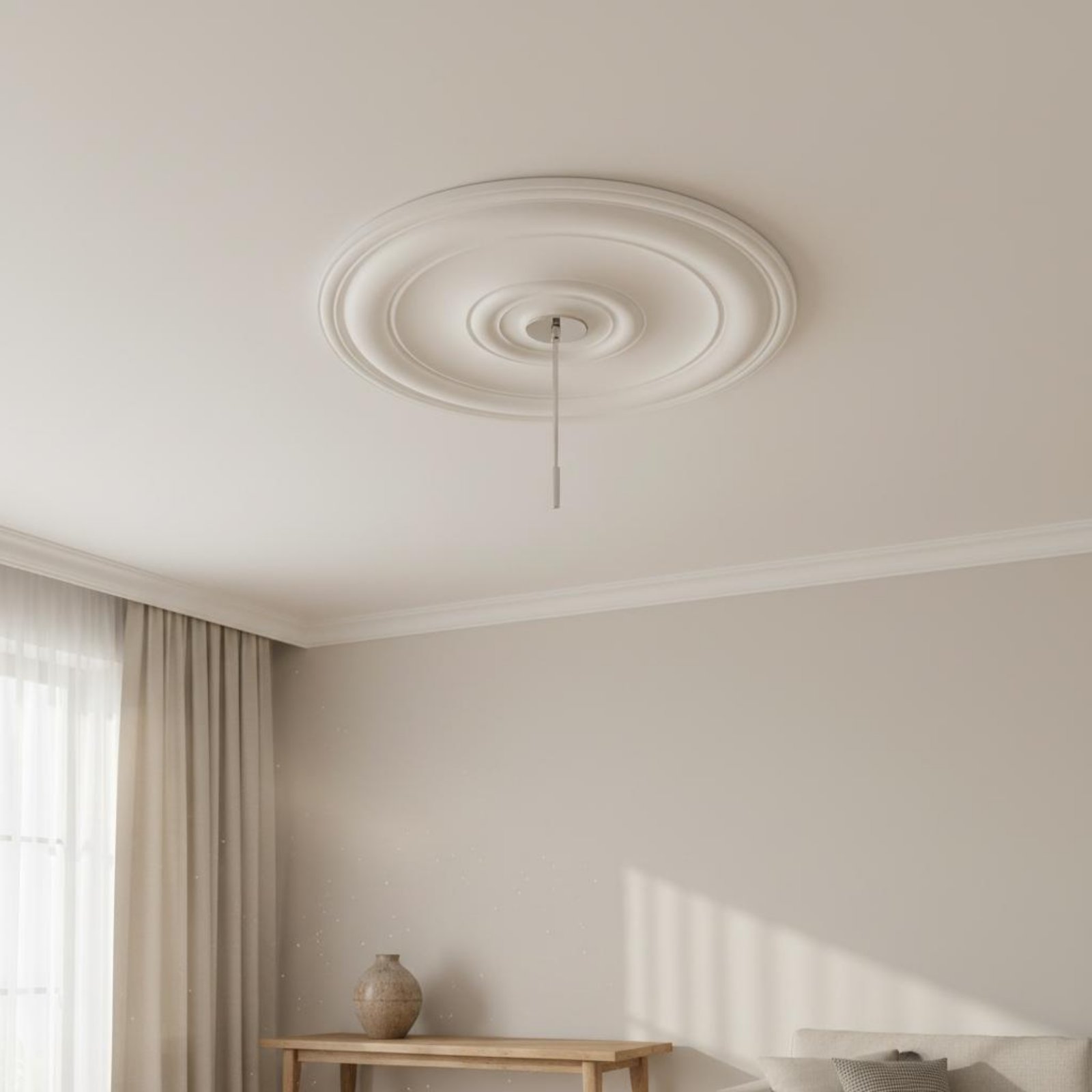 Round Ceiling Medallion Europe - Decor Lighting & Decor Fires reseña y precio