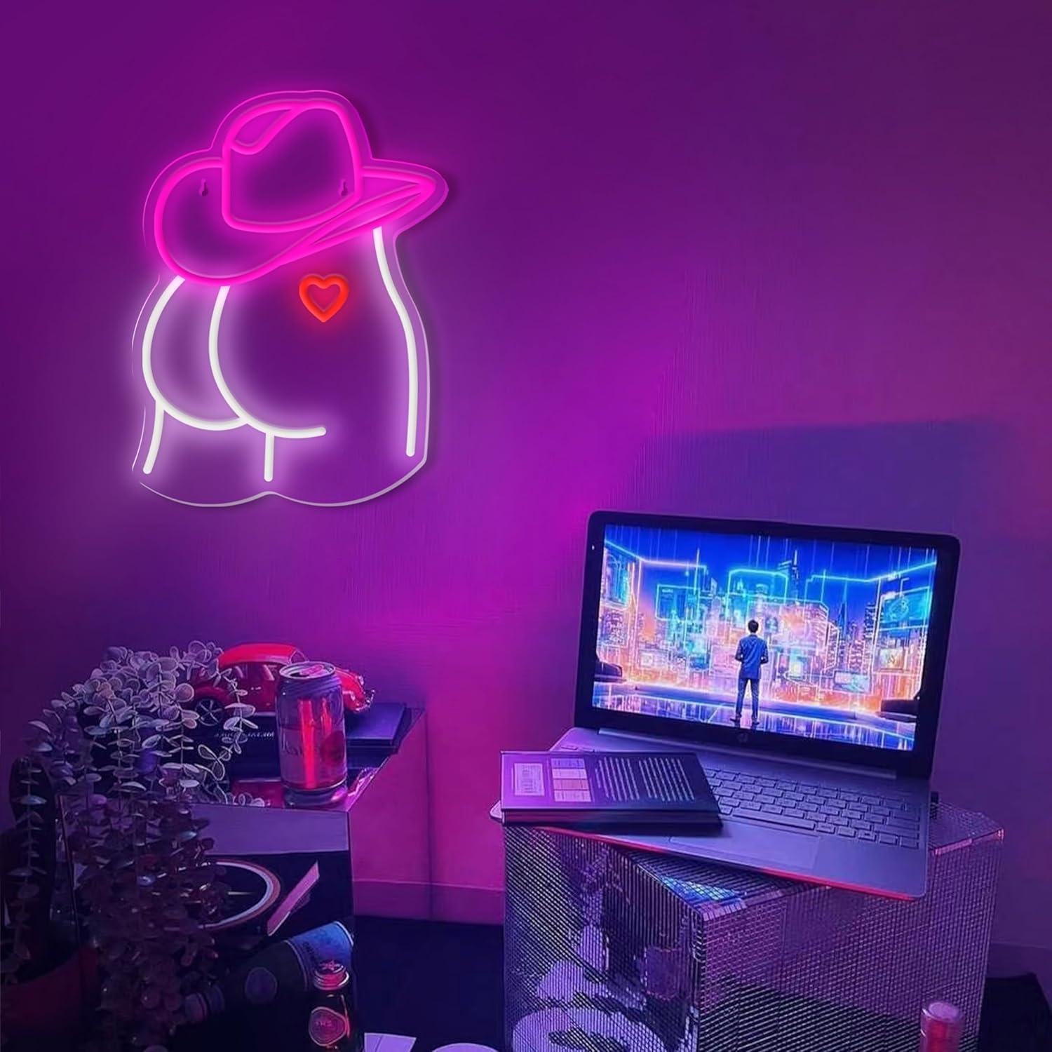 Cowgirl Neon Sign Dimmable LED - Lighting Decor Wedding reseña y precio