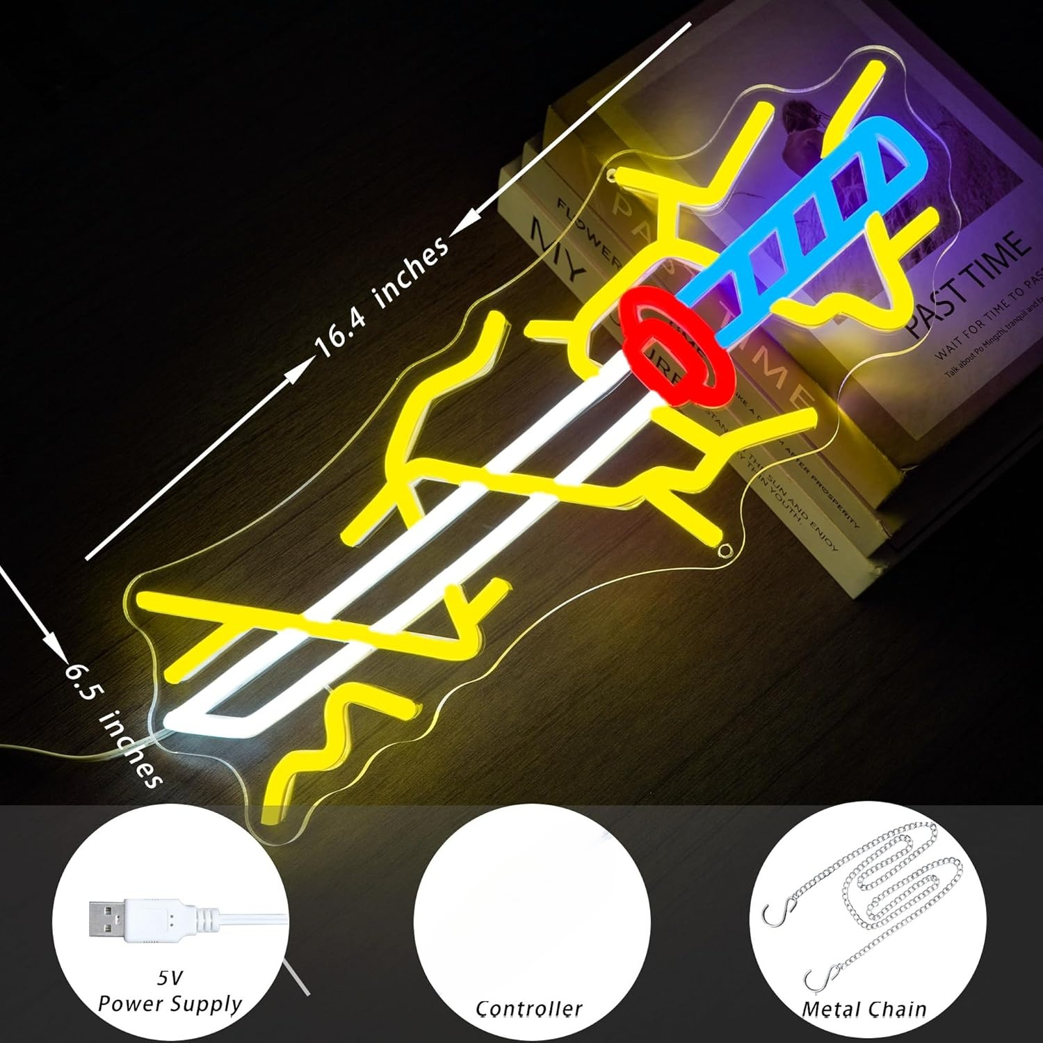 Anime Sword Neon Sign Japanese - Japanese Lighting Decor reseña y precio