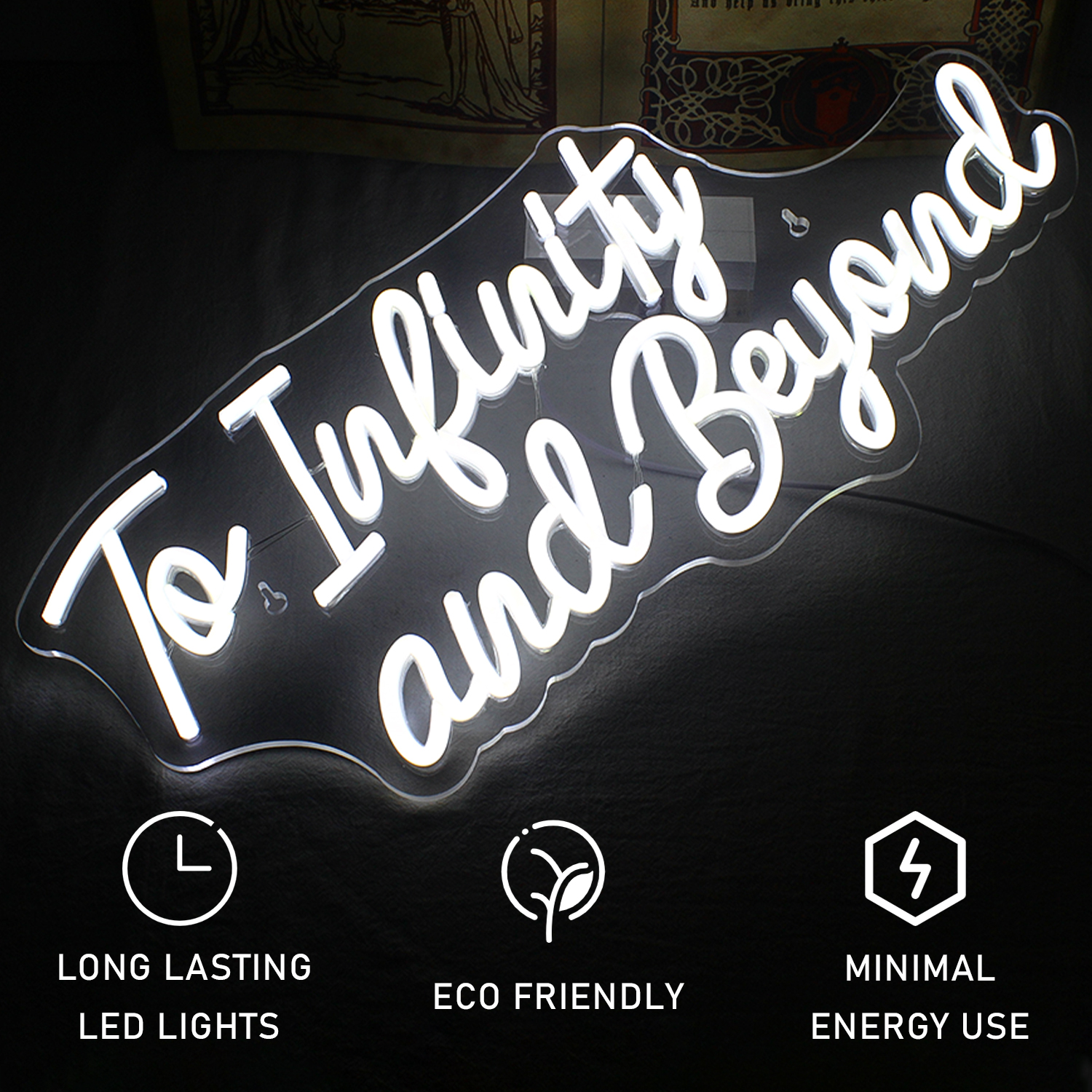 To Infinity and Beyond Led Neo - Lighting Decor And Beyond reseña y precio