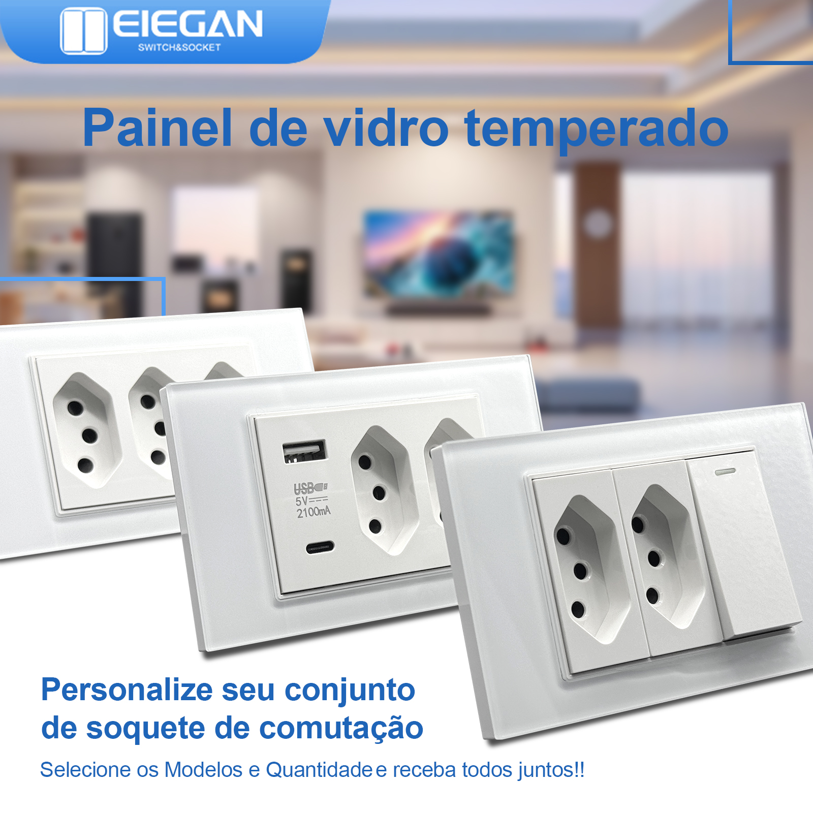 ELEGAN 118mm White Brazil Temp - Lighting Decor Inc reseña y precio