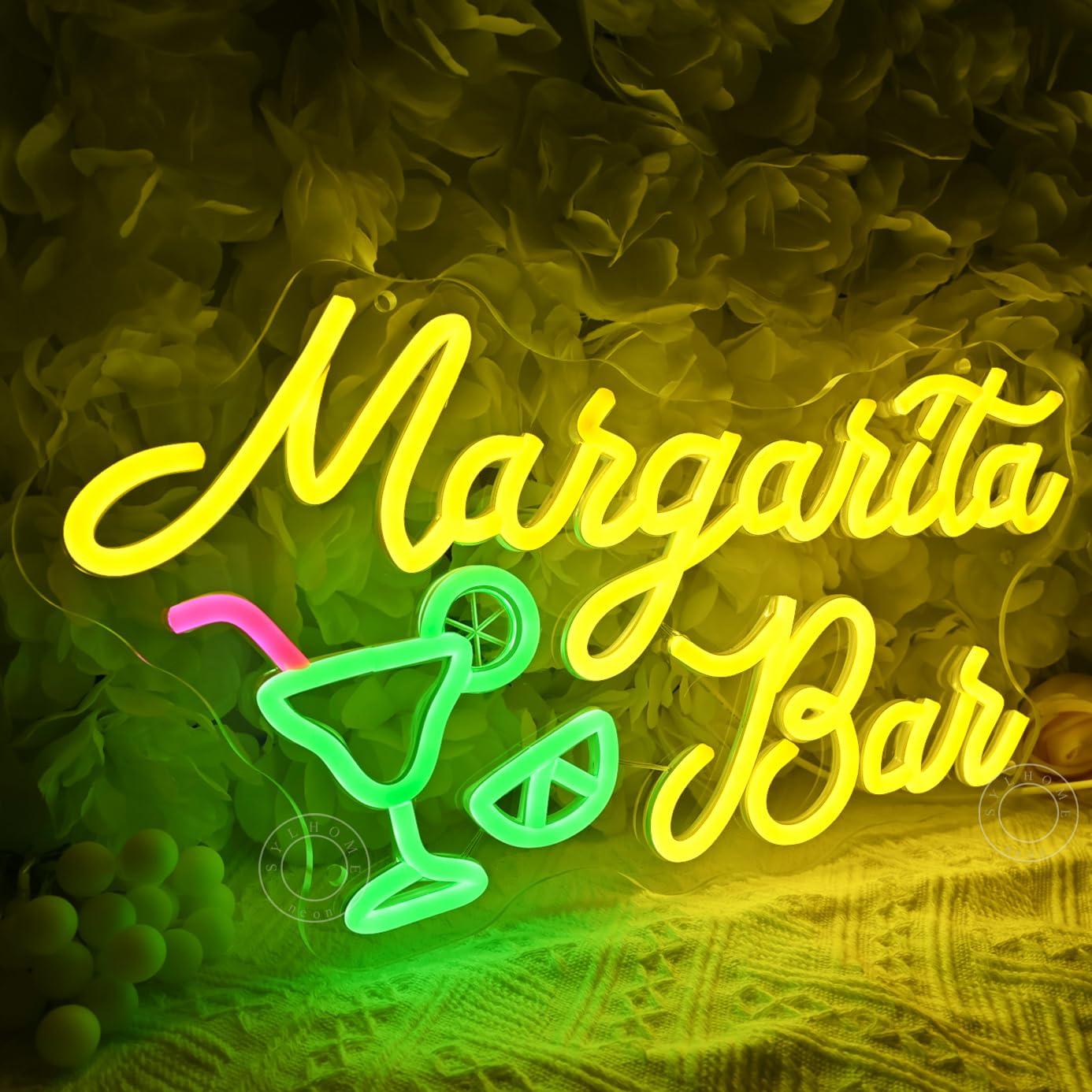Margarita Bar Neon Sign Dimmab - Lighting Decor Wedding reseña y precio