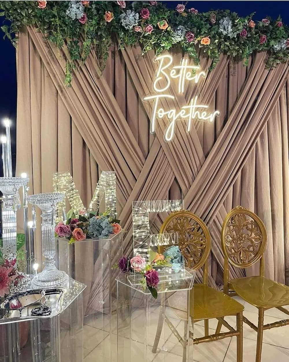 Better Together Neon Sign USB  - Lighting Decor Wedding reseña y precio